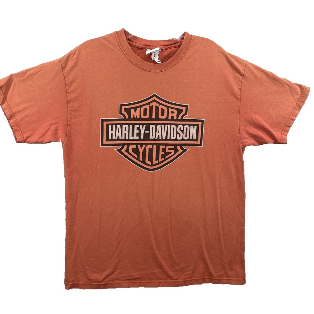 VTG Hanes Beefy-T Harley Davidson Tee Large Moto Biker California 90's USA Made
